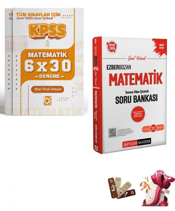 2026 KPSS Lisans Ezberbozan Matematik Tamamı Video Çözümlü Soru Bankası ve Deneme Seti Pegem ve Bige - Pegem Akademi Yayıncılık - Image 1
