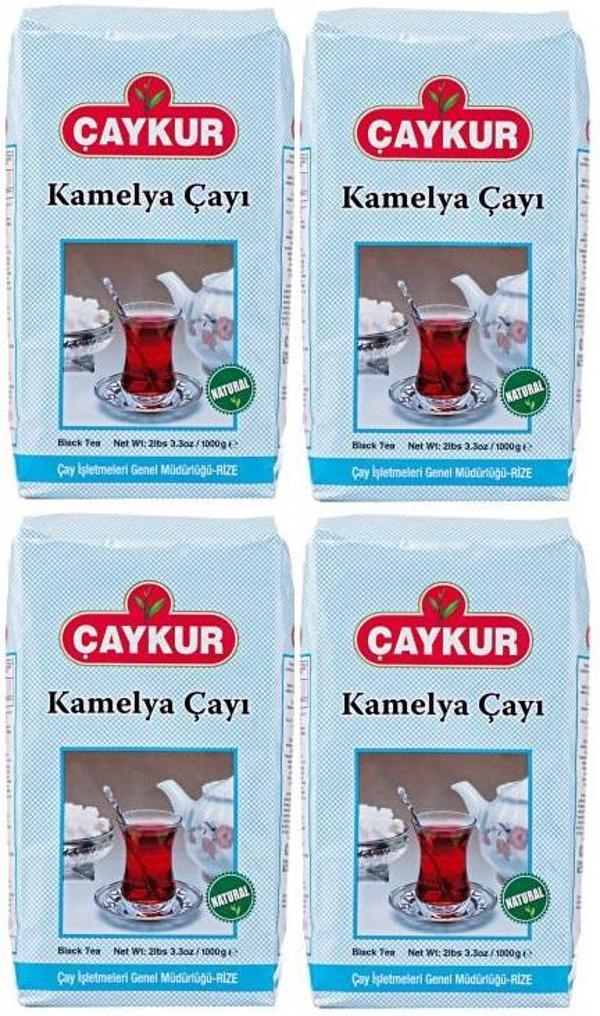 Çaykur Kamelya Çayı Siyah Çay 4x1 Kg - Image 1