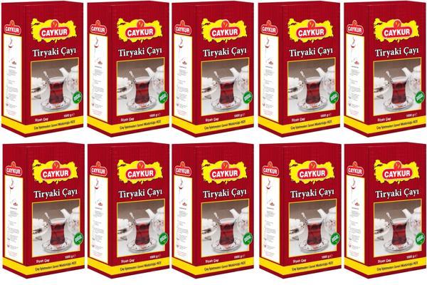 Çaykur Tiryaki Çayı Siyah Çay 12x1 Kg - Image 1