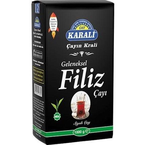 Karali Geleneksel Filiz Siyah Çay 1 Kg - Image 1