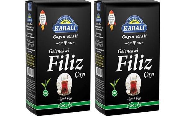 Karali Geleneksel Filiz Siyah Çay 2x1 Kg - Image 1
