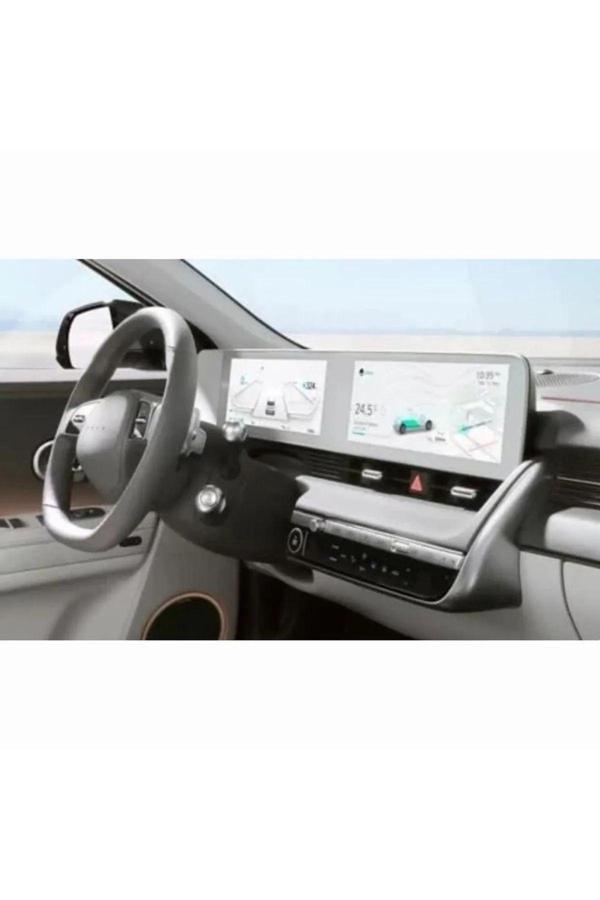 Zdn Case Hyundai Ioniq 5 Gösterge Panel Ve Bilgi Ekranı Uyumlu 9H Nano Ekran Koruyucu - Image 1