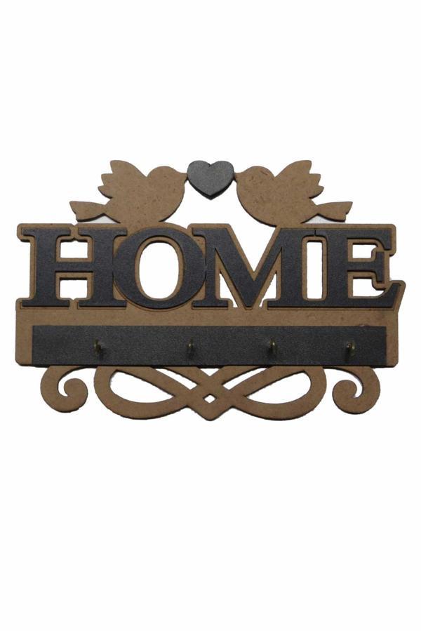 Ahşap Anahtar Askılığı Home Anahtarlık Dekoratif Anahtarlık - Image 1