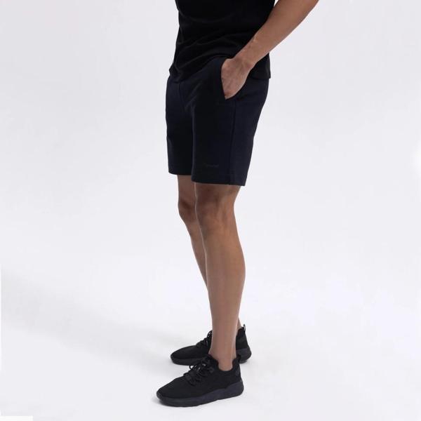 Ellesse Erkek Siyah Pamuklu Şort – EM135-1-BK - Image 1