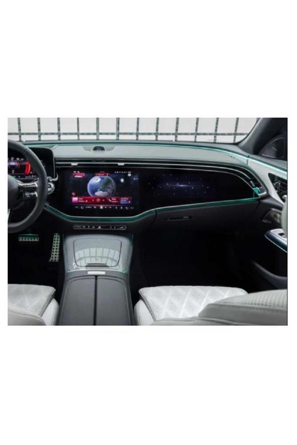 Zdn Case Mercedes E180 Uyumlu Multimedya Ve Yolcu Ekranı 9H Nano Ekran Koruyucu - Image 1