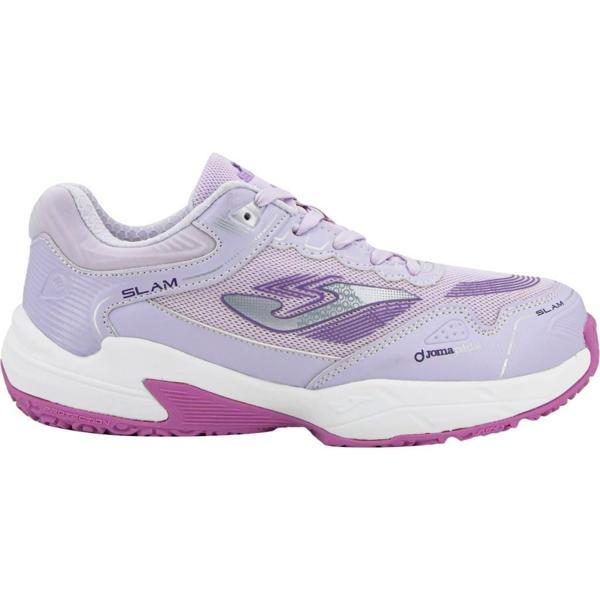 Joma Slam Kız Çocuk Lila Toprak & Sert Kort Tenis & Padel Ayakkabısı JSLAMS2519OM - Image 1