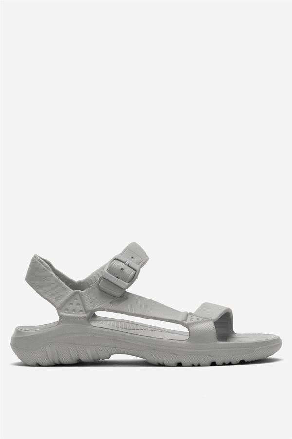 Unisex Eva Spor Kaymaz Yürüyüş Sandaleti GRİ - Image 1