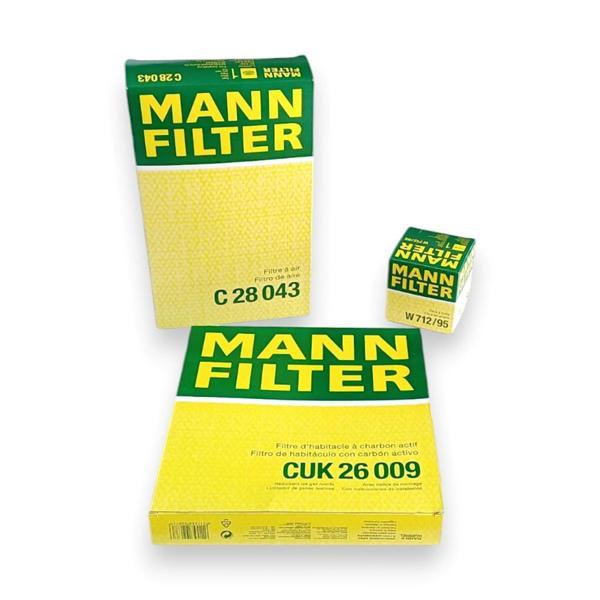 VW Golf 7.5 2017-2020 1.5TSi Motor Filtre Bakım Seti Mann - Image 1