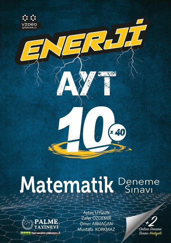 Enerji Ayt 10 Matematik Deneme Sınavı - Palme Yayınları - Image 1