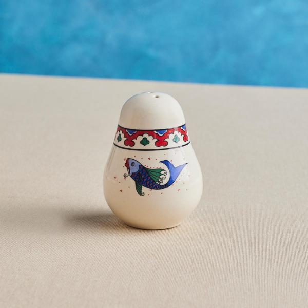 Karaca x Ömür Akkor İznik Balık Biberlik 6 cm - Image 1