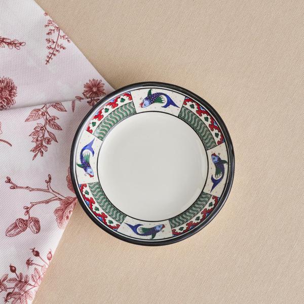 Karaca x Ömür Akkor İznik Balık Çerezlik 14 cm - Image 1
