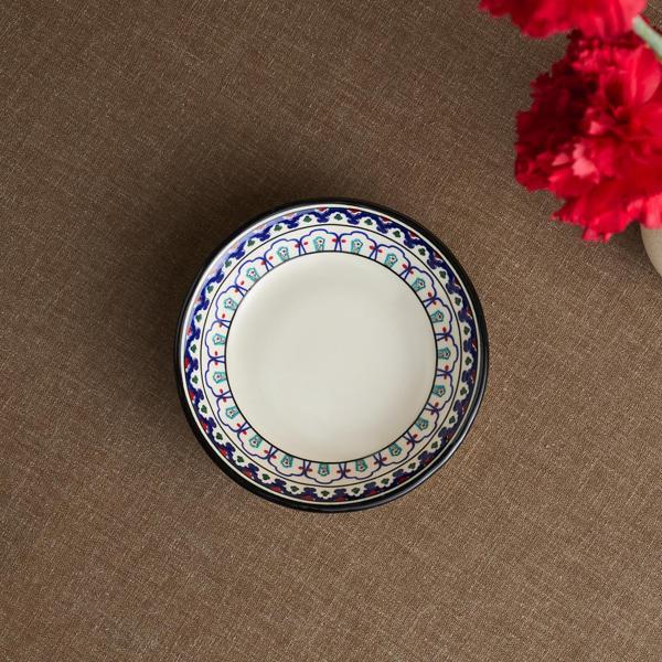 Karaca x Ömür Akkor İznik Çini Çerezlik 14 cm - Image 1