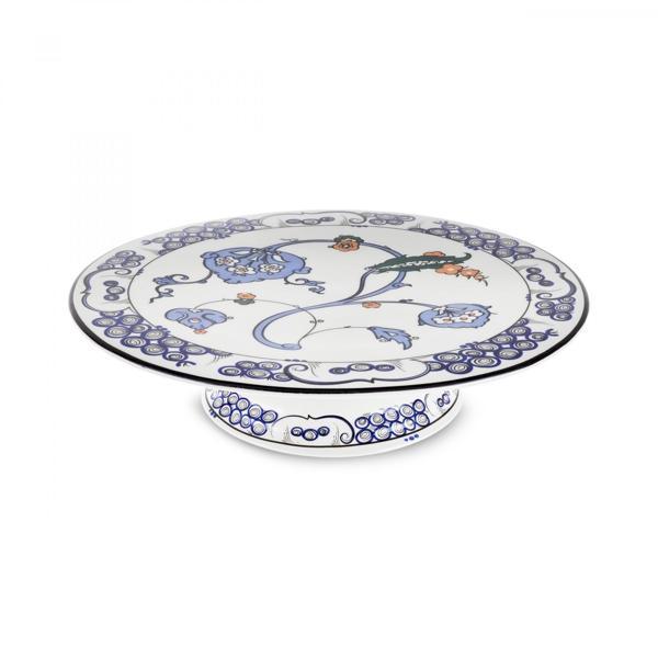 Karaca İznik Hatai Ayaklı Kek Standı 32 cm - Image 1