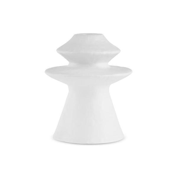 Karaca Stone Şamdan Beyaz 11,7x11,7x14,7 cm - Image 1
