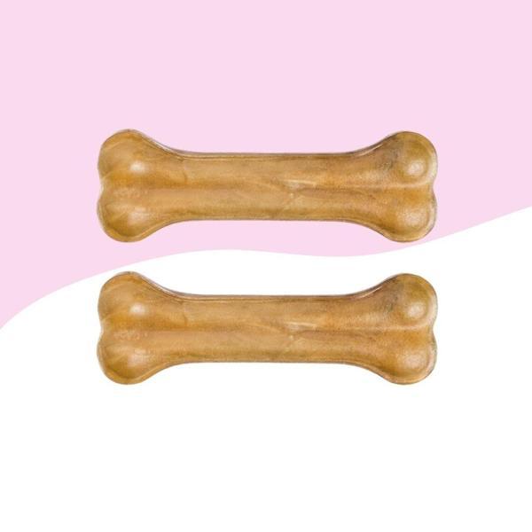 Köpekler İçin Naturel Press Çiğneme Kemiği 12Cm 2Li Paket - Image 1