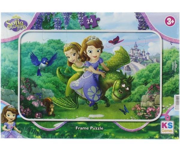 KS Puzzle 24 Parça Sofia Frame Puzzle  - Image 1