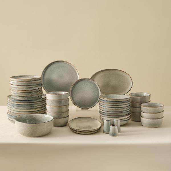 Karaca Earth Collection Skal 55 Parça 12 Kişilik Yemek Takımı  - Image 1