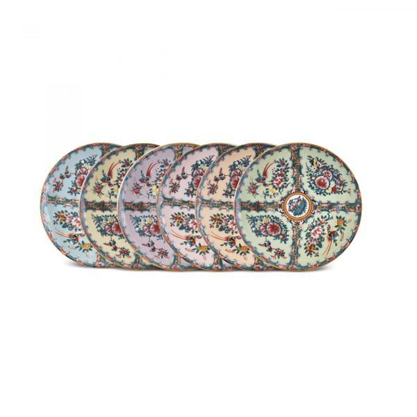 Karaca Harmonia 6 Parça Porselen Pasta Tabağı - Image 1