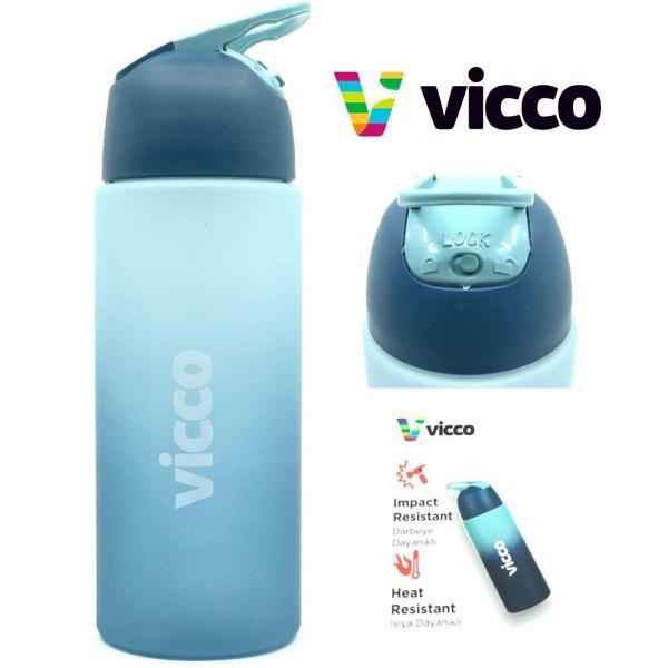 Vicco Su Matarası Kilitli Kapak Tritan Quick Matara Suluk 500 ML - Image 1