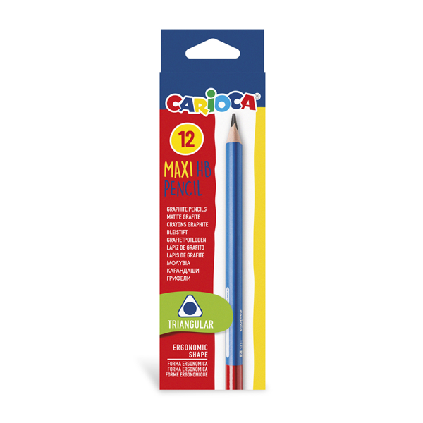 CARİOCA ÜÇGEN JUMBO BAŞLANGIÇ KALEMİ 12'Lİ - Image 1