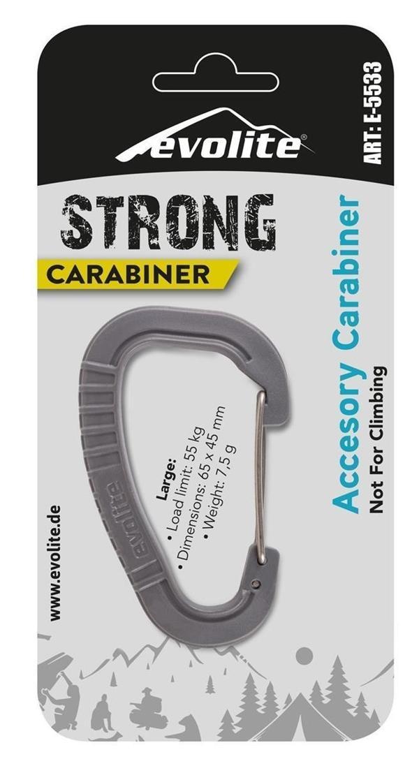 Evolite Strong Karabina Large GRİ - Image 1