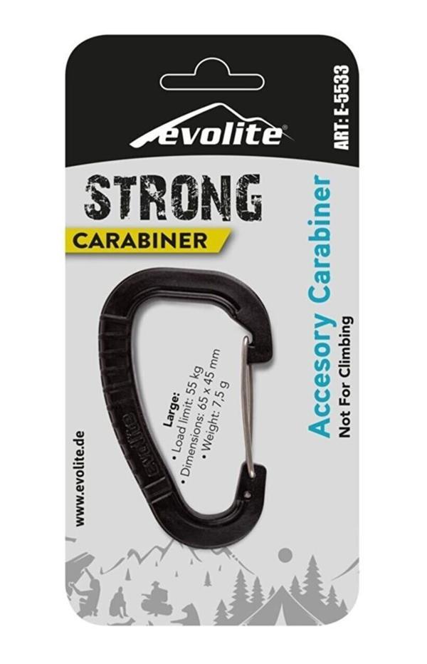 Evolite Strong Karabina Large SİYAH - Image 1