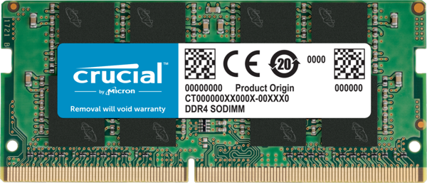 Crucial CT16G4SFRA32A 16 GB DDR4 3200MHZ CL22 Notebook Bellek - Image 1