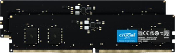 Crucial CT2K8G48C40U5 16 GB (2x8) DDR5 4800Mhz CL40 Bilgisayar Bellek - Image 1