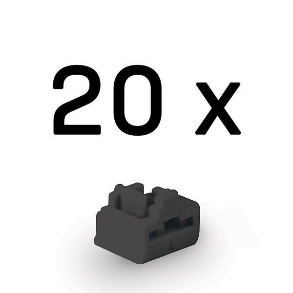 Lindy LIN-47892 20 Adet RJ 45 Siyah Kilitleme Aparatı - Image 1