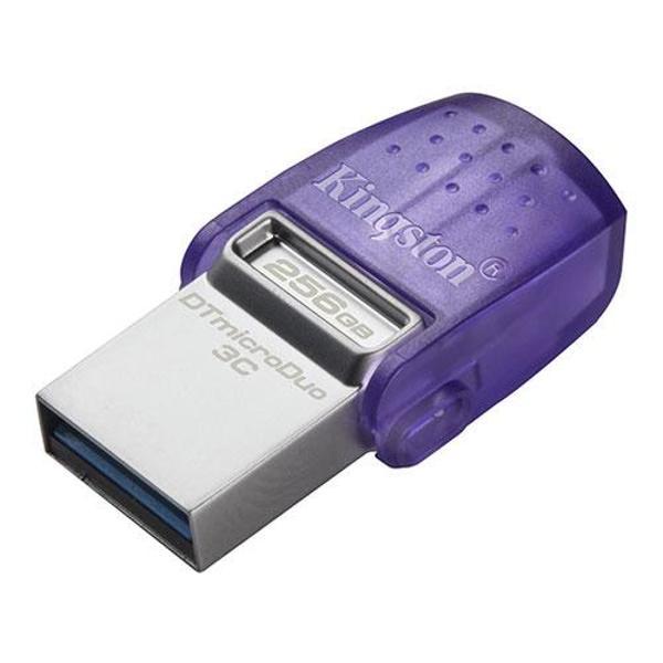 Kingston DTDUO3CG3/256GB 256 GB 200Mb/s DataTraveler microDuo 3C USB Flash Bellek - Image 1