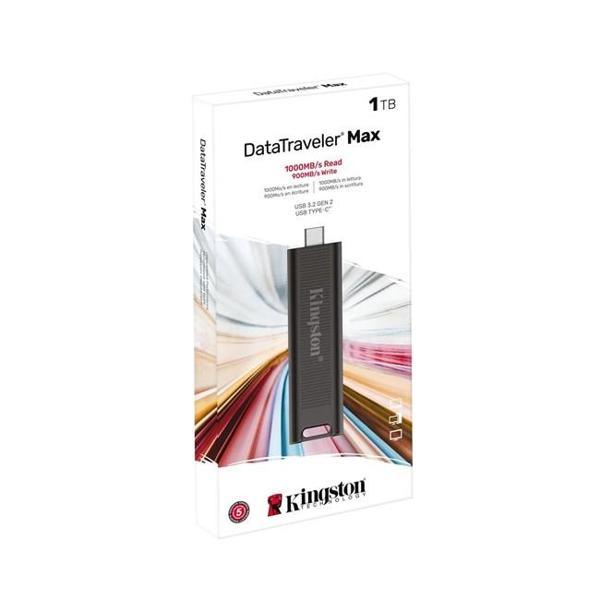 Kingston DTMAX/1TB 1 TB DT Max USB 3.2 Gen 2 Siyah USB Flash Bellek - Image 1