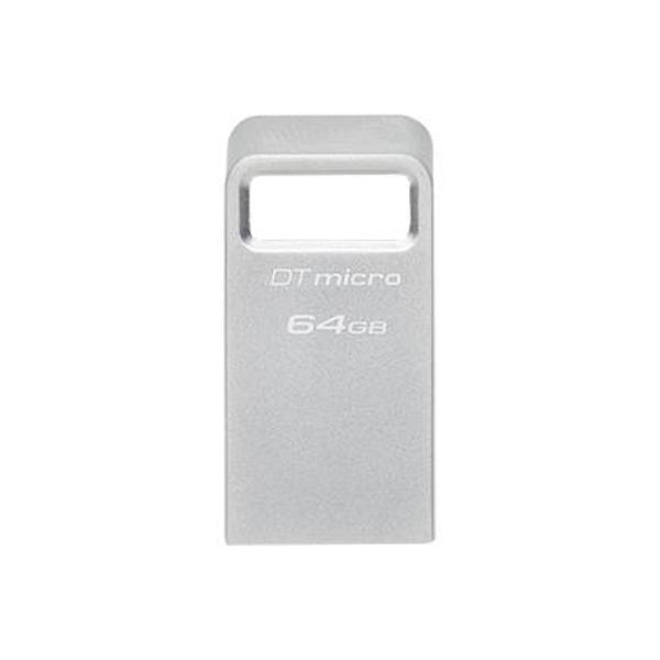 Kingston DTMC3G2/64GB 64 GB 200Mb/s Data Gtraveler micro USB 3.2 Gen1 USB Flash Bellek - Image 1