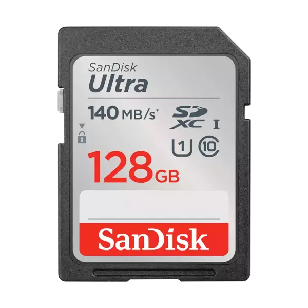 Sandisk SDSDUNB-128G-GN6IN 128 GB 140 Mb/s Ultra C10 SD Hafıza Kartı - Image 1