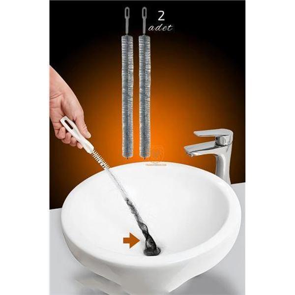 ModaCar Mutfak Banyo Lavabo Gider Açma Fırçası 2 Adet - Image 1