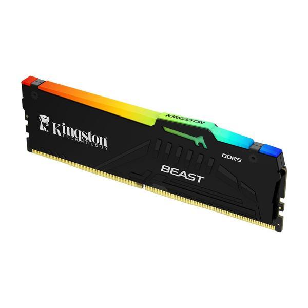 Kingston KF564C32BBEA/32TR 32 GB DDR5 6400Mhz CL32 Beast RGb Expo Bilgisayar Bellek - Image 1