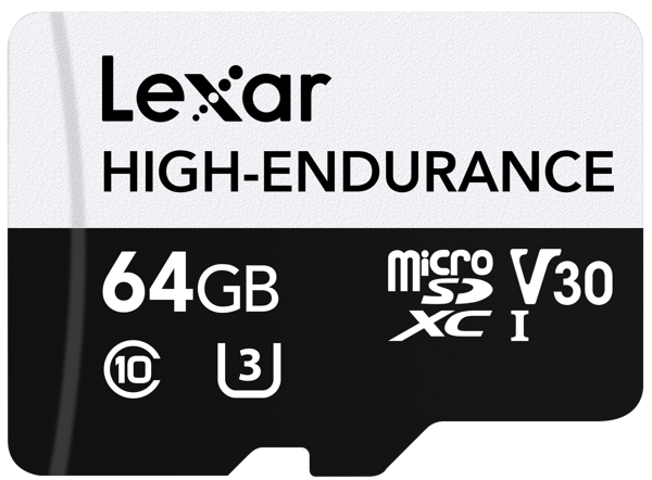Lexar LMSHGED064G-BCNNG 64 GB SDHC 100-35Mb/s UHS-I C10 A1 V30 U3 microSD Kart - Image 1