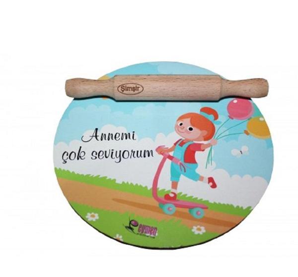 Büro Ev Ofis Çocuk Hediyesi için Zeka Oyunu 18CM Mini Desenli Sofra Yapboz Hamur Seti - Image 1