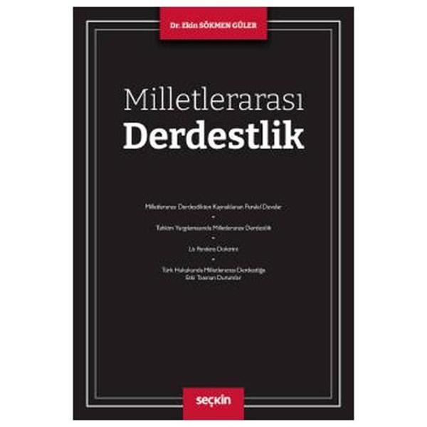 Milletlerarası Derdestlik Ekin Sökmen Güler 2022/01 - Seçkin Yayıncılık - Image 1
