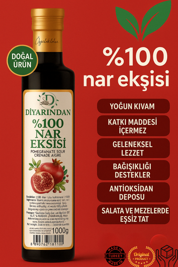 Diyarından Hatay Nar Ekşisi 1000 Gr - Image 1
