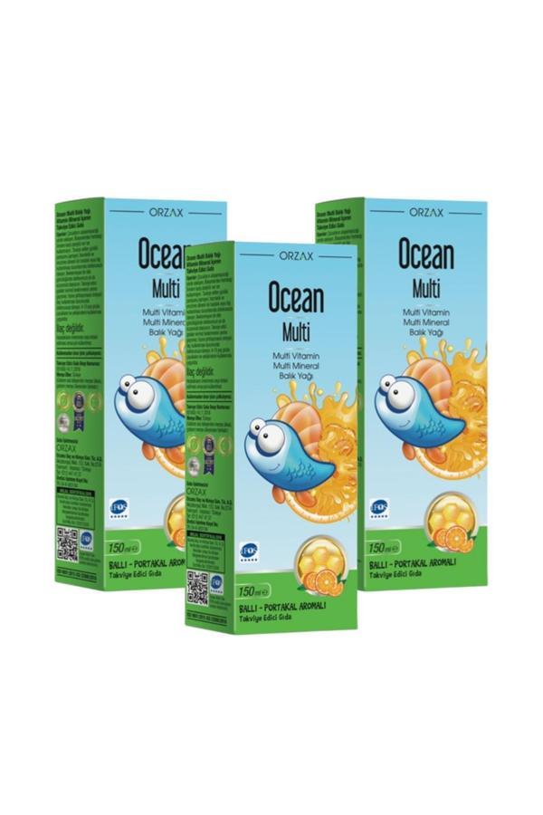 Ocean Multi Balık Yağı 150 Ml 3 Adet - Image 1