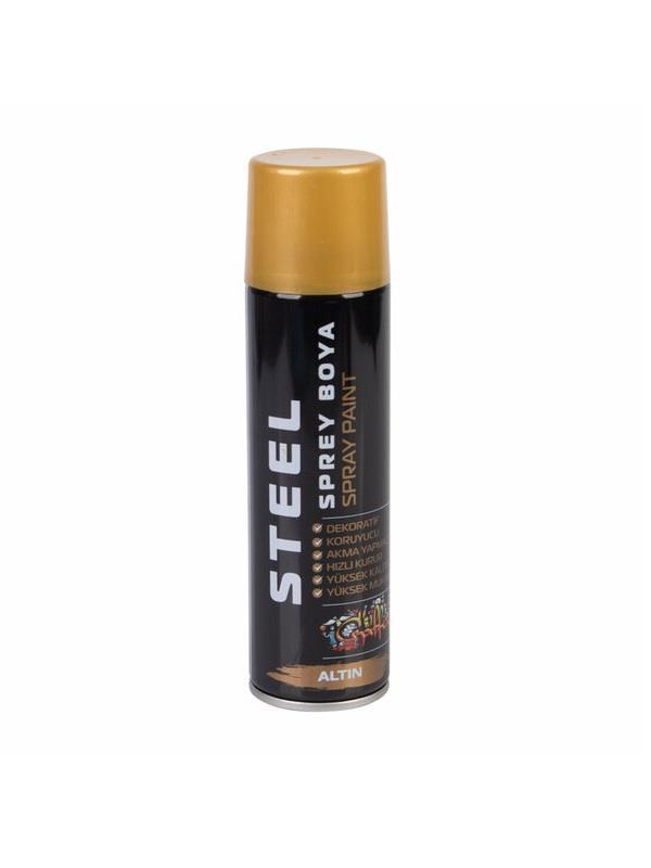 Steel Sprey Boya Altın Yaldız 200ml 4695 - Image 1