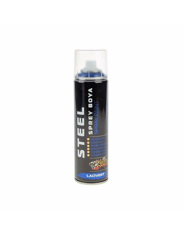Steel Sprey Boya Lacivert 200ml 0314 - Image 1