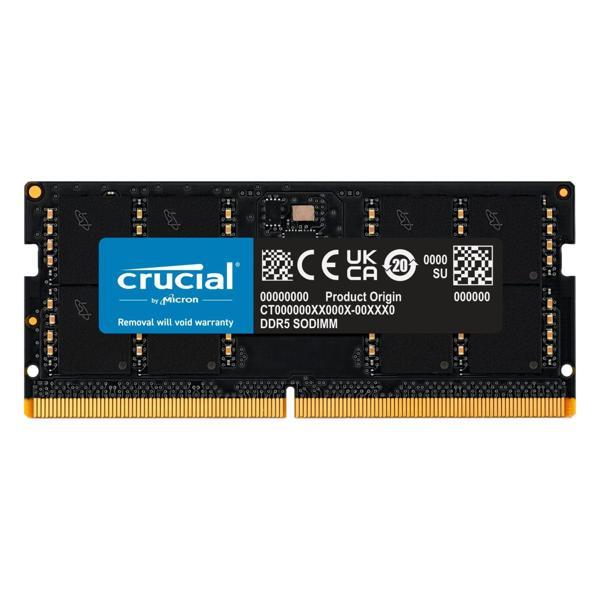 Crucial CT48G56C46S5 48GB DDR5 5600MHz CL46 Notebook Bellek - Image 1