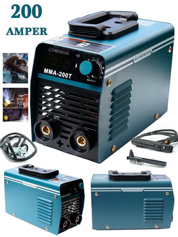 Rowermax PRO MMA-200T Amper Profesyonel Dijital Göstergeli Çift Kart Soğutmalı İnverter Kaynak Makin - Image 1