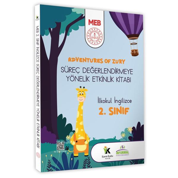 2025 MEB İlkokul 2.Sınıf İNGİLİZCE Süreç Değerlendirmeye Yönelik Etkinlik Kitabı(A4 Boyutlu Renkli) - İnformal Yayınları - Image 1