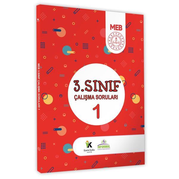 2025 MEB İlkokul 3.Sınıf Çalışma Soruları 1 Tüm Dersler Kazanım Pekiştirme Kitabı(Büyük Boy Renkli) - İnformal Yayınları - Image 1