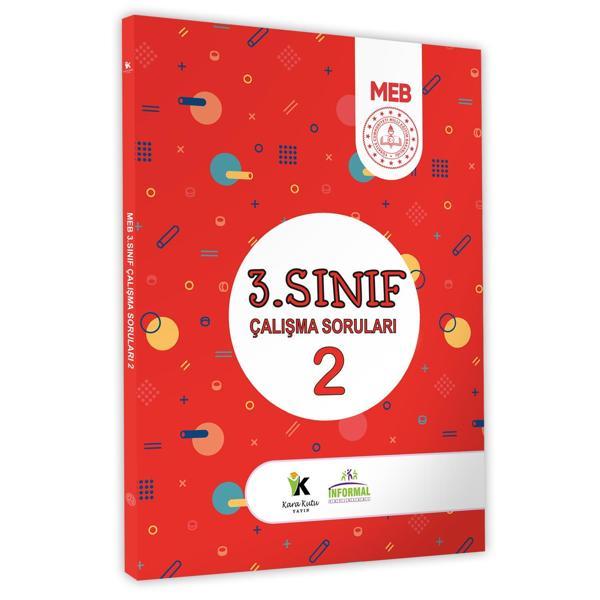 2025 MEB İlkokul 3.Sınıf Çalışma Soruları 2 Tüm Dersler Kazanım Pekiştirme Kitabı(Büyük Boy Renkli) - İnformal Yayınları - Image 1