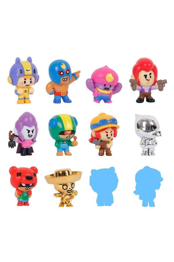 Lisanslı Brawl Stars 12'li Delüks Figür Seti: 10 + 2 Gizli Figürle Koleksiyonunu Tamamla! - Image 1
