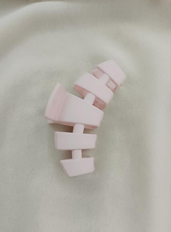 Mandal Toka Saç Aksesuarı 9 cm İthal Ürün Saç Tokası Renk Açık Pembe - Image 1