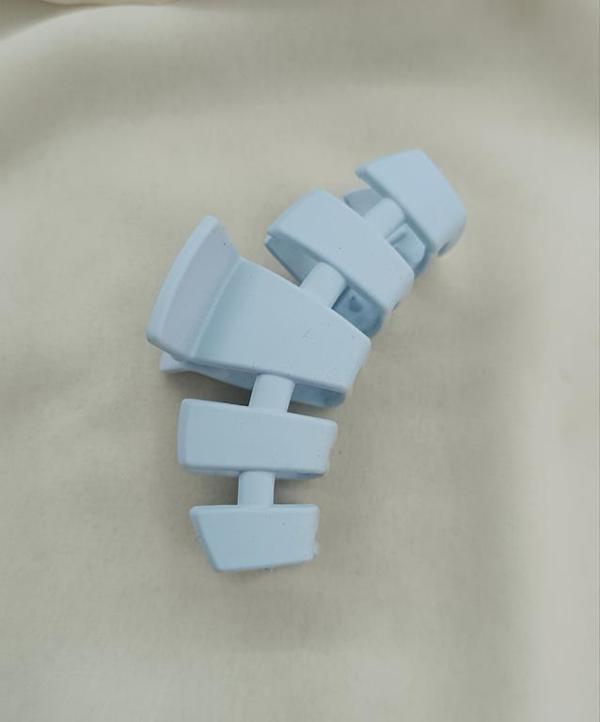 Mandal Toka Saç Aksesuarı 9 cm İthal Ürün Saç Tokası Renk Açık Pembe - Image 1